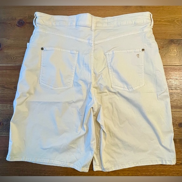 Anthro Pilcro | Bermuda Denim Shorts | Cotton | Natural | Women’s 32 - Picture 5 of 8